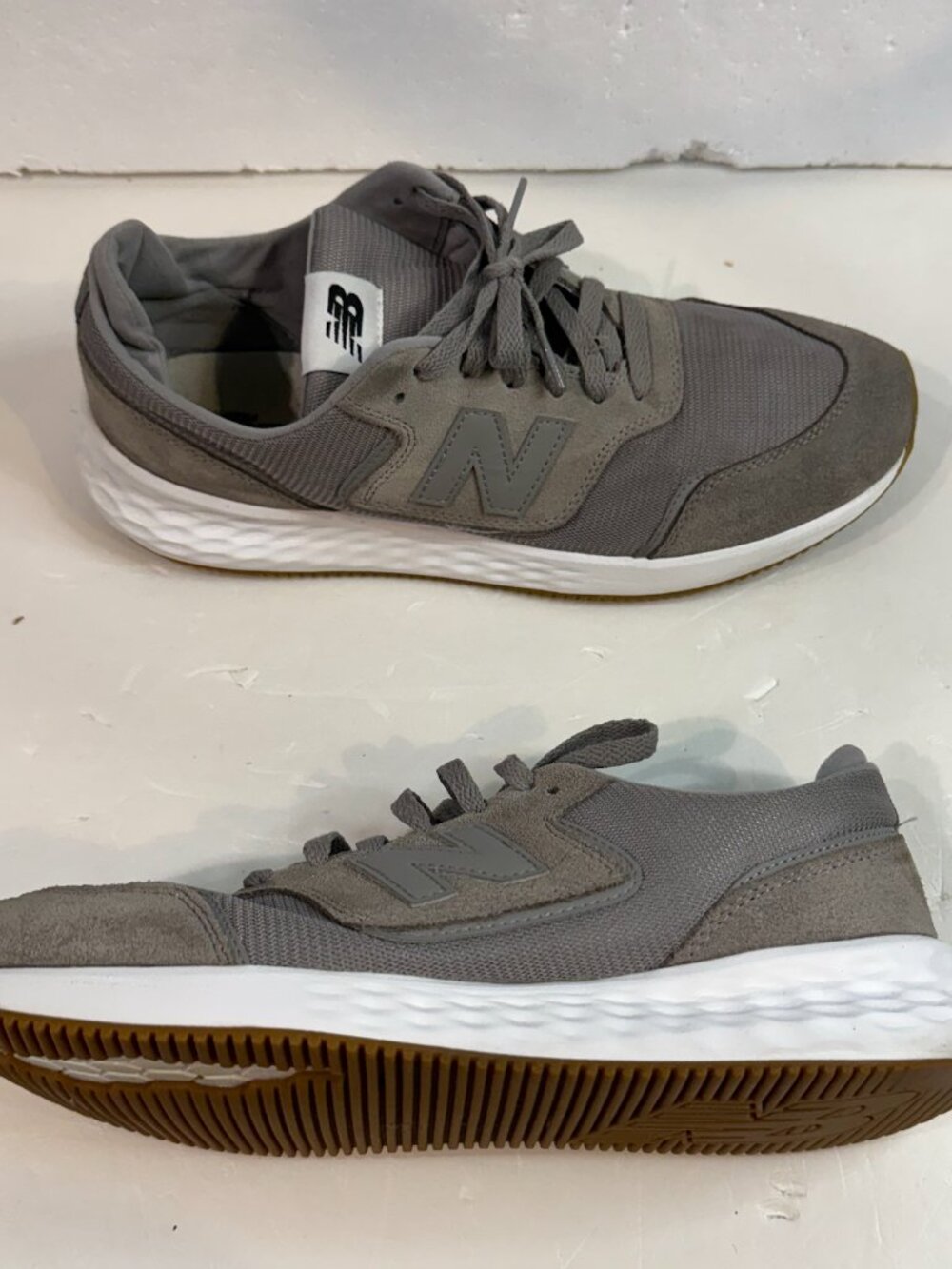 New Balance Fresh Foam X-70 Gray Mens Size 11 Running Shoes Sneakers